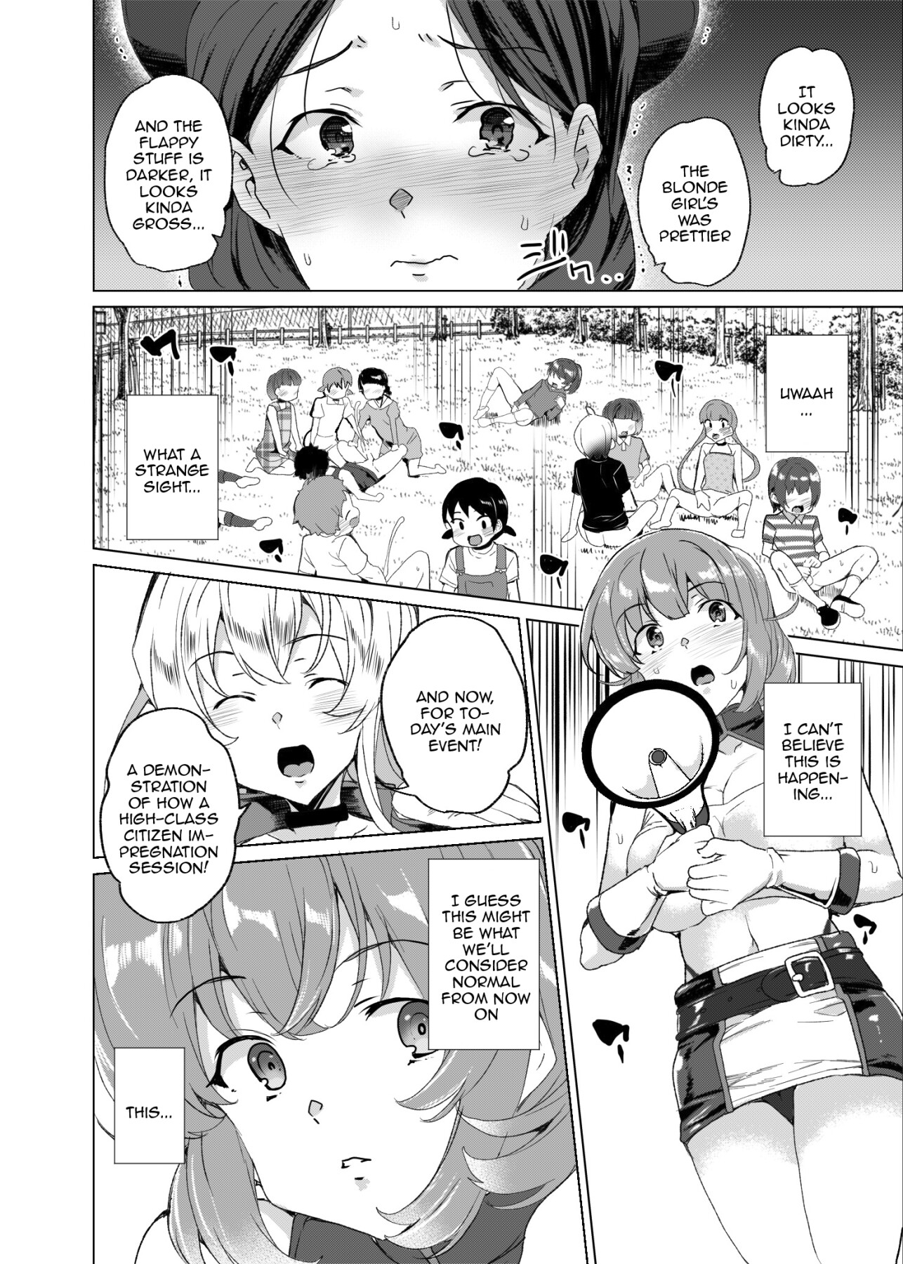 Hentai Manga Comic-Advanced Compulsory Sperm Implantation! 3 ~Plain-looking Girl Raw Sex and Impregnation Education Campaign!~-Read-61